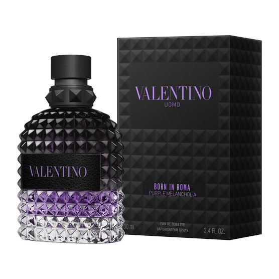 UOMO BORN IN ROMA PURPLE ALLGR EDT 100ML